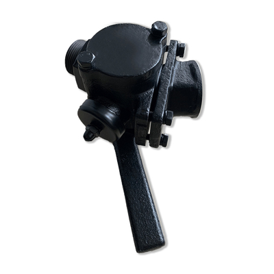Passenger Car Coach Cut Off Cock Interface Dimensions G1 1/4 Cast Iron Material