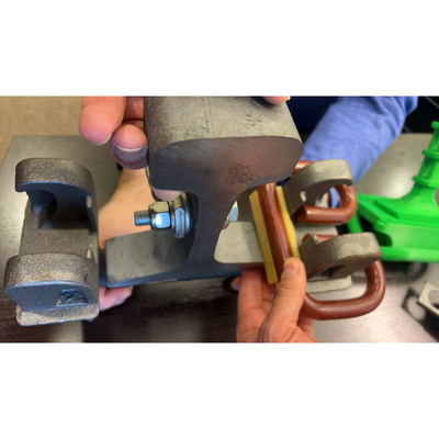 GOST Integral Casting Railway Shoulder for APC-4 Rail Clip