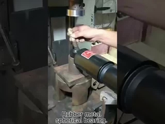 Boucher lié de haute qualité appliqué pour le roulement anti-rouleau de la barre de joints en caoutchouc métallique