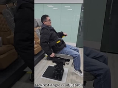 Siège du conducteur du train à réglage flexible